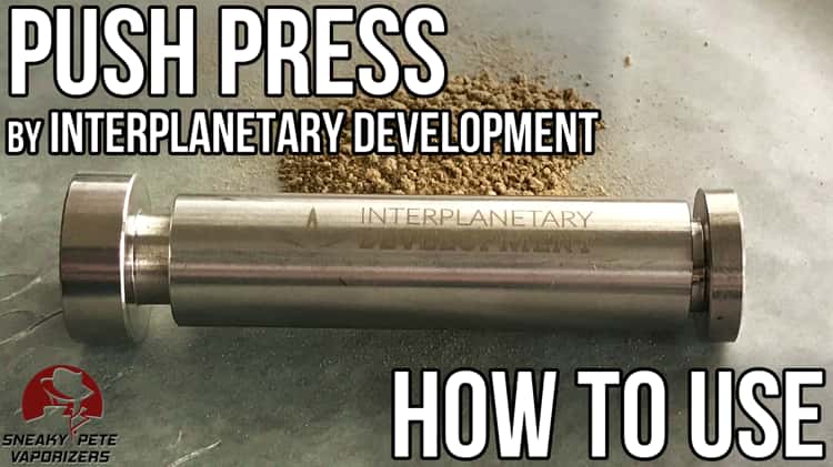 Stainless Steel PushPress by Interplanetary Development
