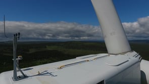 Drones Toronto - GE Wind Turbine Inspection Very close rotation nicely exposed