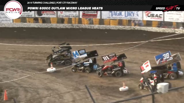 3-24-19 POWRi Engler Machine and Tool Micro Sprint League at Port City Raceway