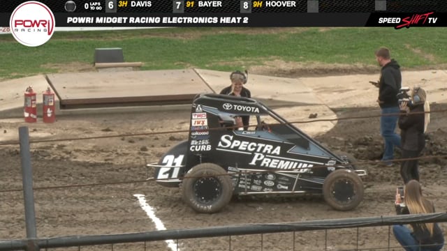 3-24-19 POWRi Lucas Oil National/West Midget League at Port City Raceway