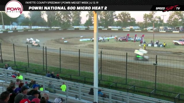 6-13-19 POWRi Engler Machine and Tool Micro Sprint League at Fayette County Speedway