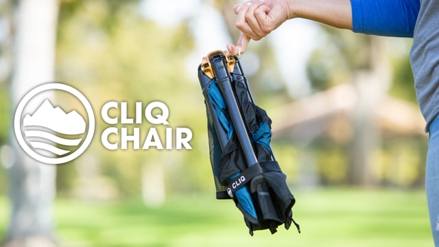 CLIQ CHAIR // The Bottle-Sized Portable Chair video thumbnail