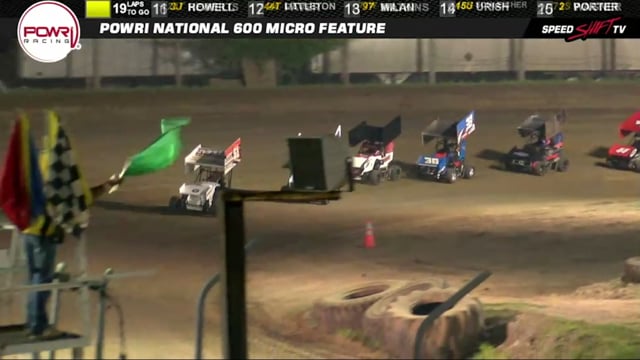 7-13-19 POWRi Engler Machine and Tool Micro Sprint League at Valley Speedway