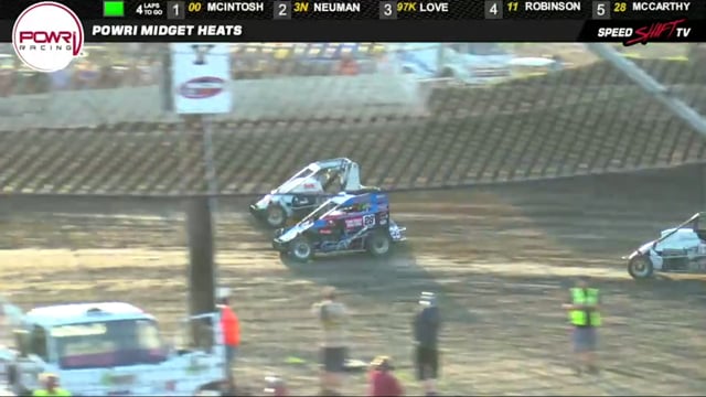 7-27-19 POWRi Lucas Oil National Midget League at Macon Speedway