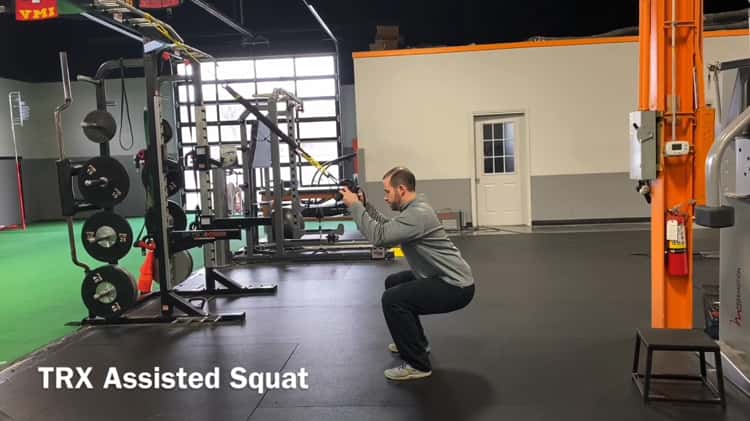 Assisted squat online machine