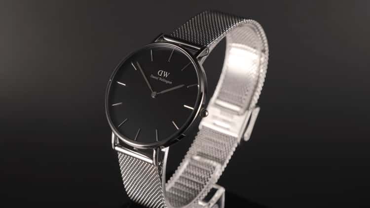 Daniel Wellington -Petite Sterling S Black 36mm- DW00100304