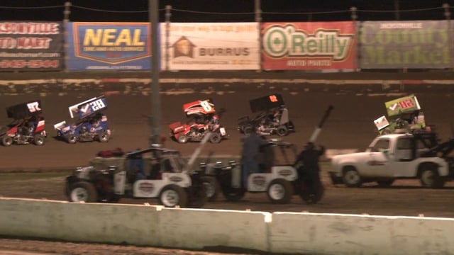 10-5-19 POWRi Engler Machine and Tool Micro Sprint League at Jacksonville Speedway