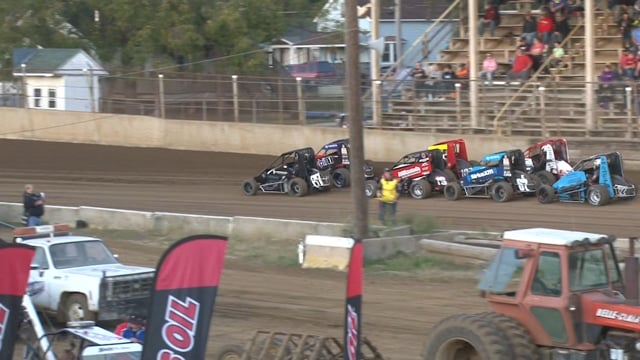 10-13-19 POWRi Lucas Oil National Midget League at Belle-Clair Speedway