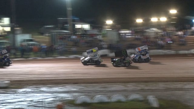 10-19-19 POWRi Engler Machine and Tool Micro Sprint League at I-30 Speedway