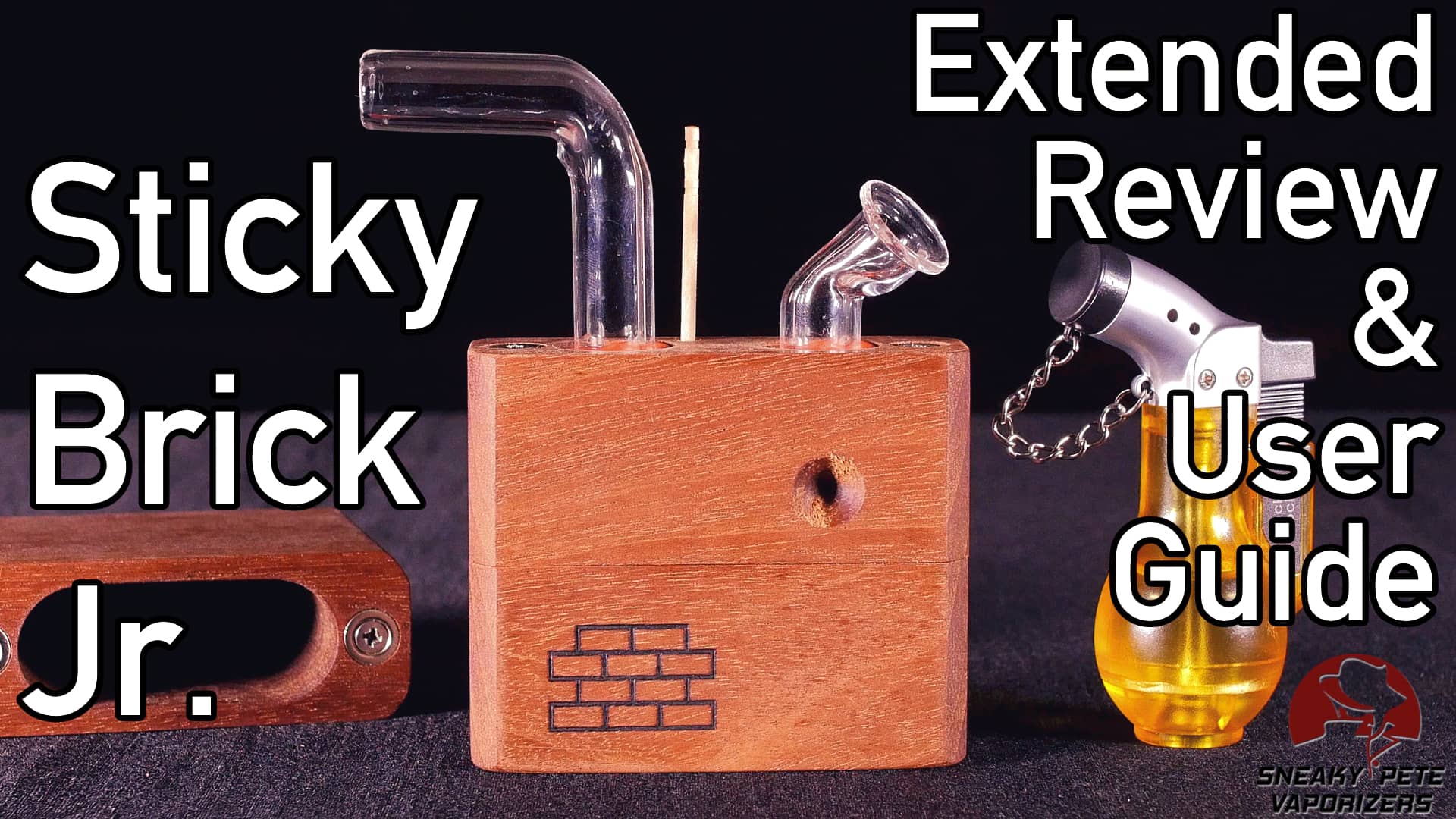 Sticky Brick Jr. Vaporizer Review Pure Convection & Portable Sneaky