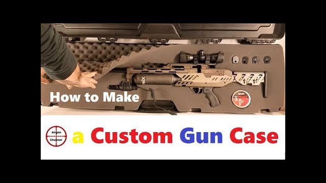 Custom Gun Cases! How to Make a Fitted Gun Case for a Pistol or Rifle ...
