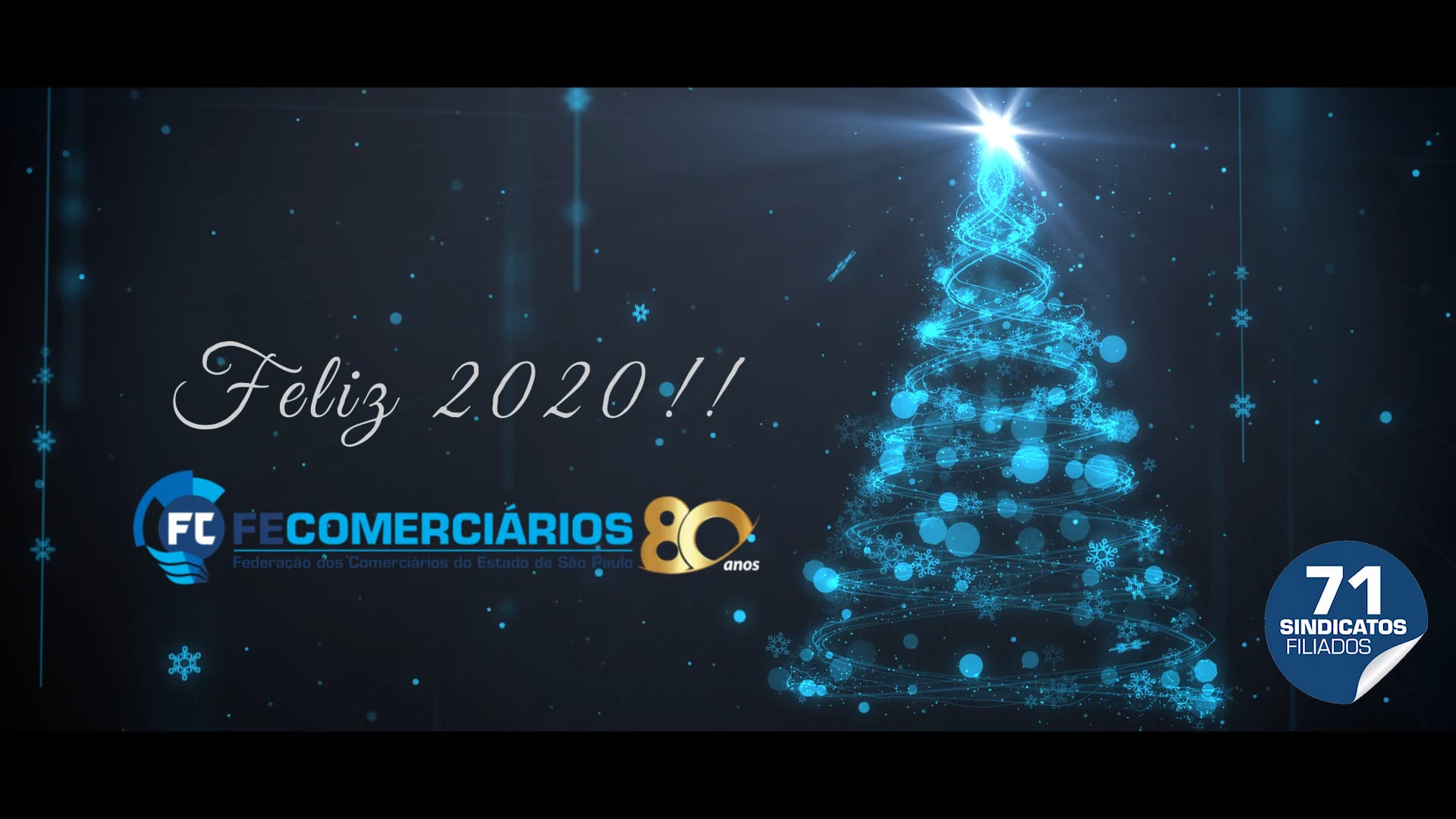 Mensagem de Natal - Luiz Carlos Motta - Presidente da Fecomerciários de SP