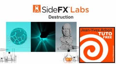 9 SideFX Labs HOUDINI  Destruction ( approche )