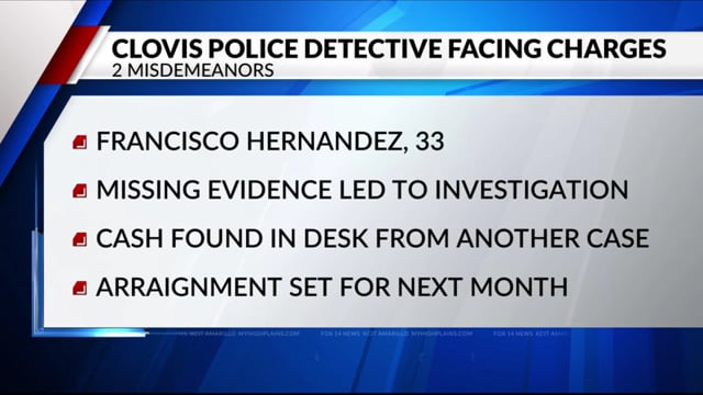 Clovis Police Detective facing charges KAMR - MyHighPlainsc