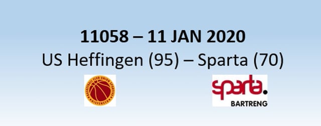 N1H 11058 US Heffingen (95) - Sparta Bertrange (70) 11/01/2020