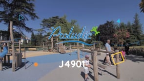 Log Walkway J4901 playgrounds balancing & climbing equipment balancing trails video