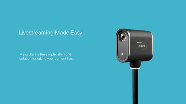 mevo vimeo livestream
