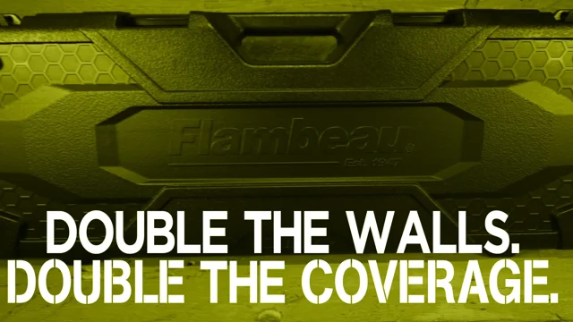  Flambeau Outdoors Double Coverage Single Long Gun Case - 50,  Black (5013SN) : Sports & Outdoors