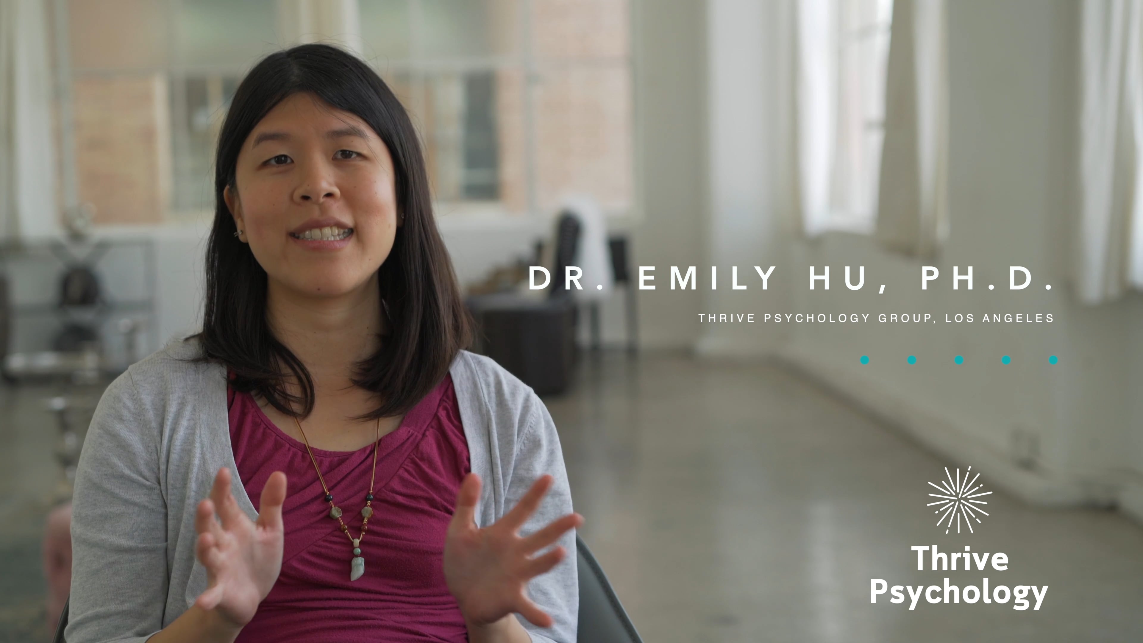 Dr. Emily Hu, Ph.D., Therapist, Thrive Psychology Group, Los Angeles