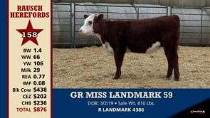 Lot #158 - GR MISS LANDMARK 59