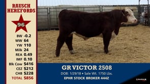 Lot #96 - GR VICTOR 2508