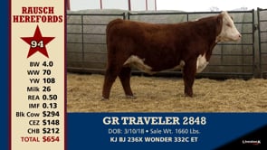 Lot #94 - GR TRAVELER 2848