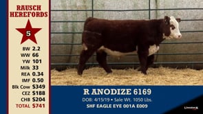 Lot #5 - R ANODIZE 6169