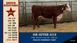 Lot #82 - GR 4EVER 3218