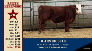 Lot #70 - R 4EVER 6218