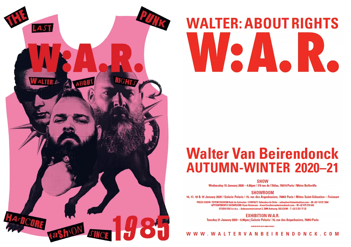 Walter Van Beirendonck on Vimeo