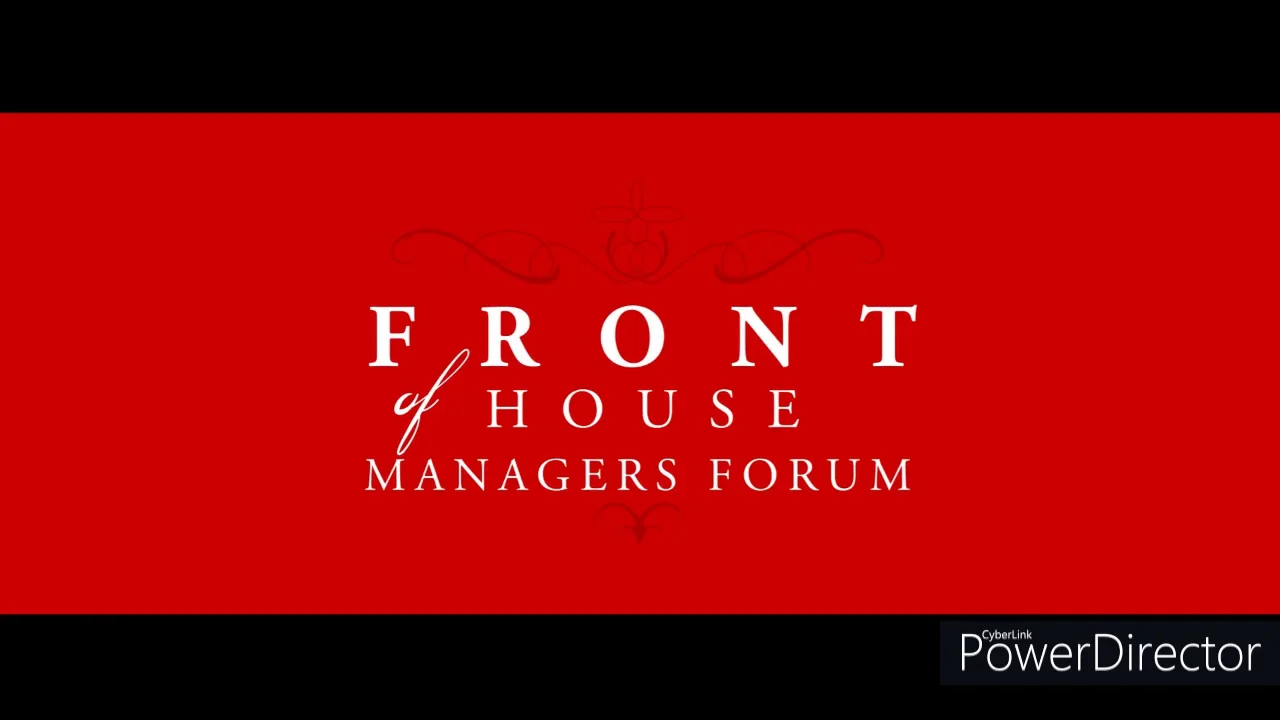 Front of House Managers Forum