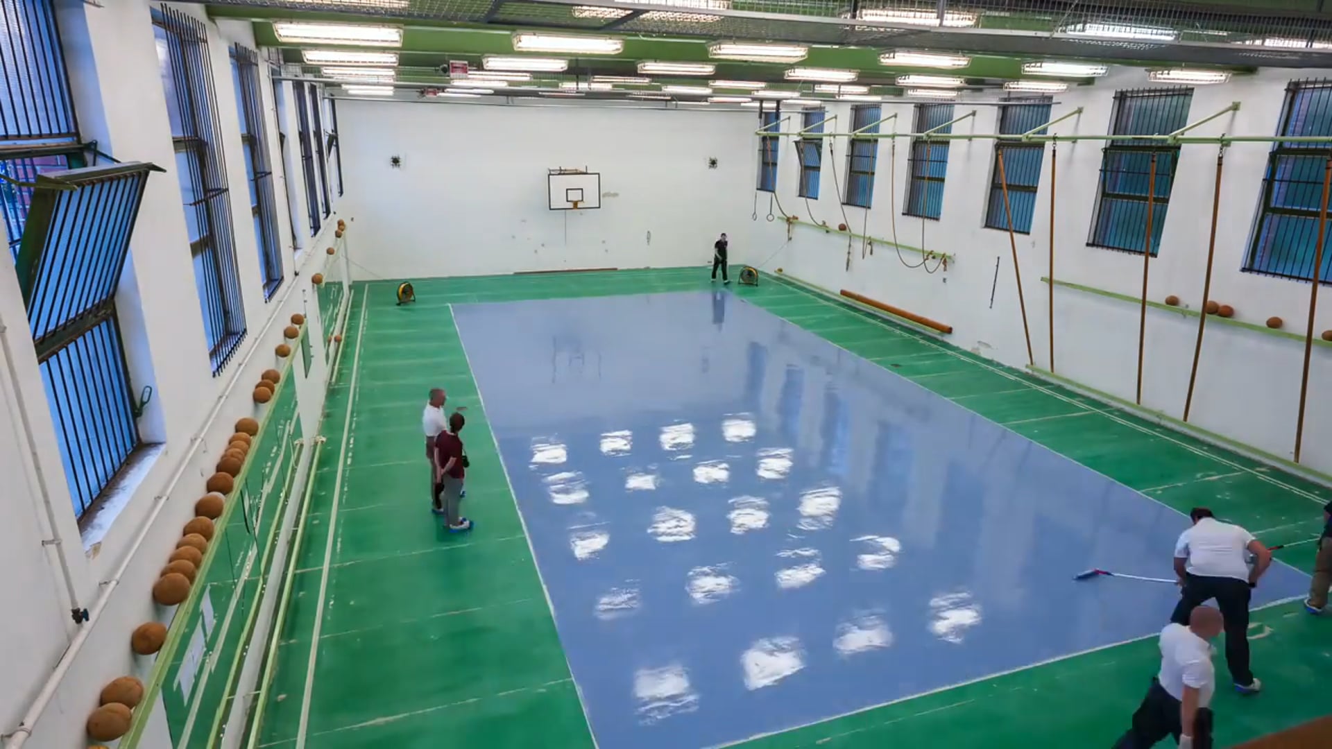 Bona Resilient - gymnasium floor in Hungary