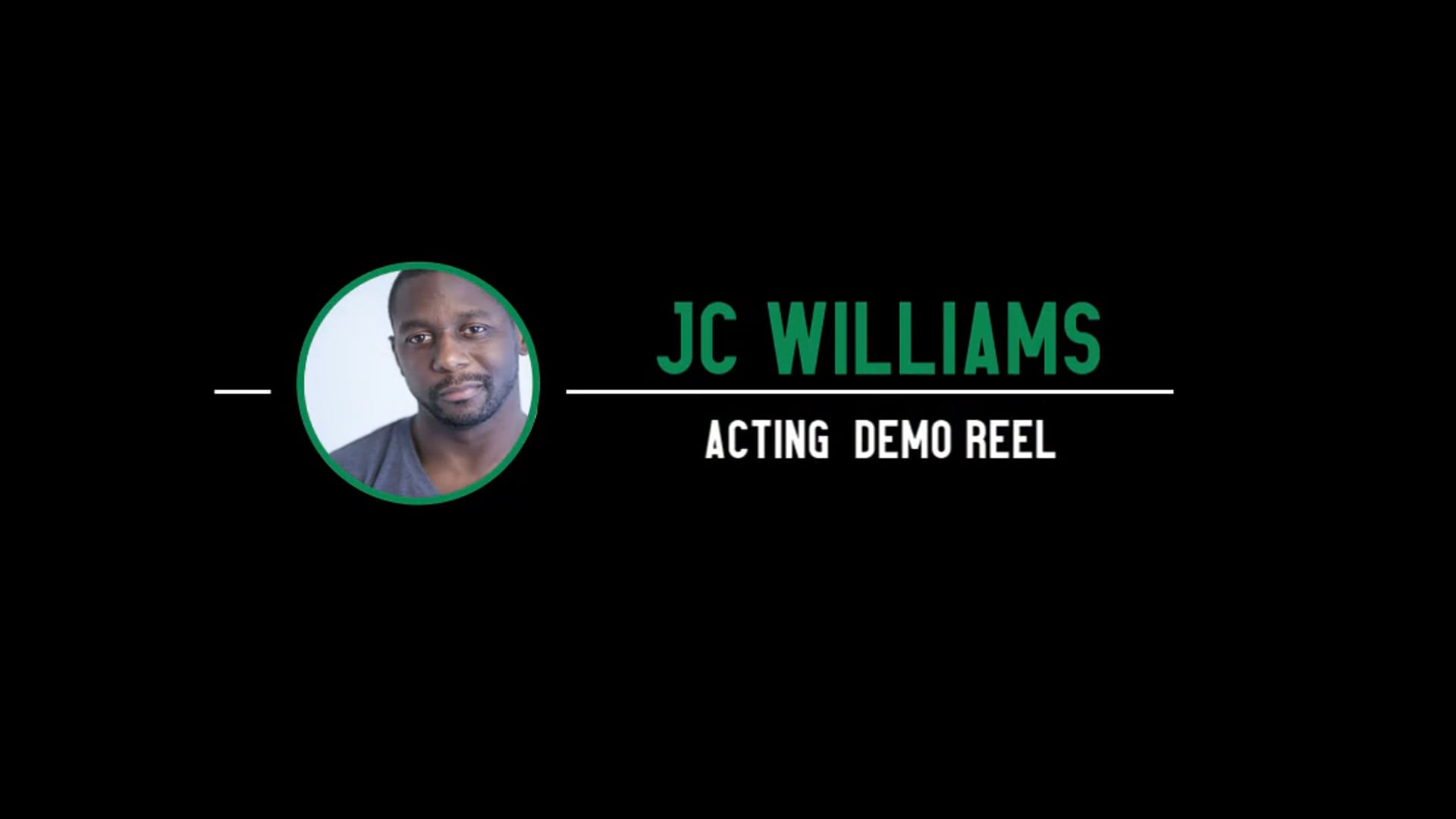 J.C. Williams Acting Reel
