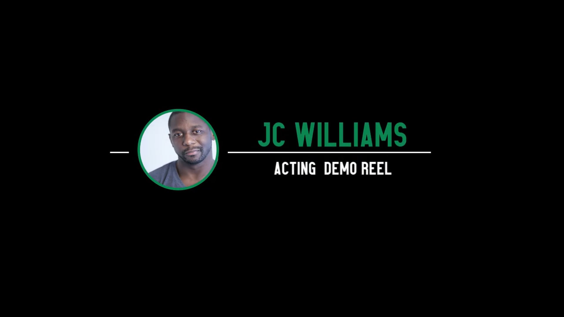 J.C. Williams Acting Reel