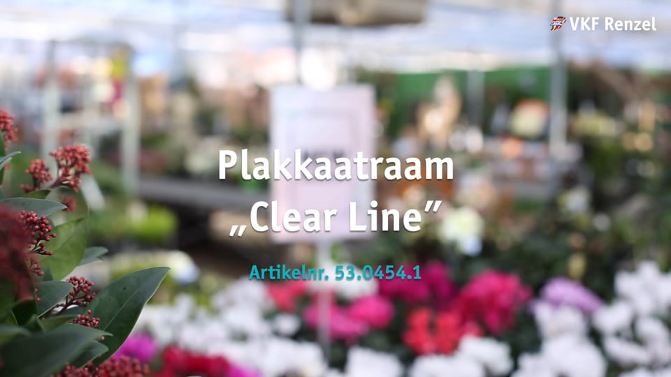 53-0454-1 Plakkaatraam „Clear Line”