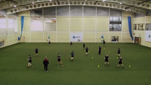 1.4 - Partner Shuffle Lunge Stops