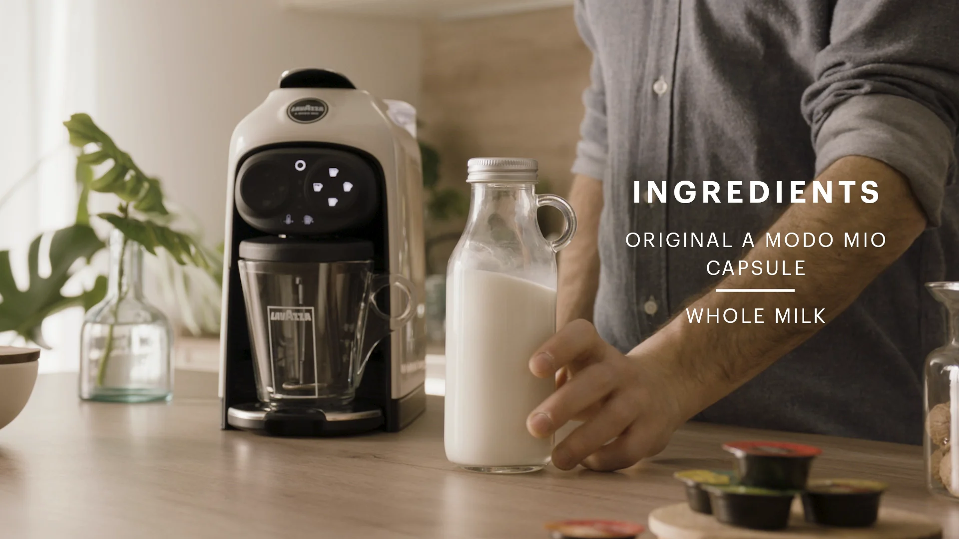 How to Make Cappuccino with Lavazza Desea One Touch on Vimeo