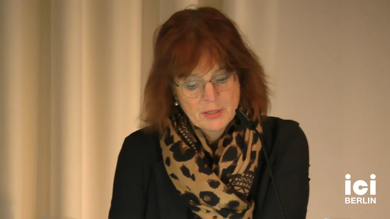 Talk by Ilka Quindeau