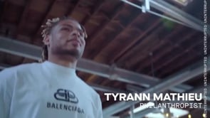 Tyrann Mathieu visits Son of a Saint