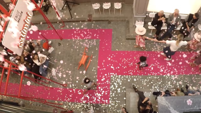 Victoria, Sixtine et Jeannette pour le défilé CATIMINI SS 2020