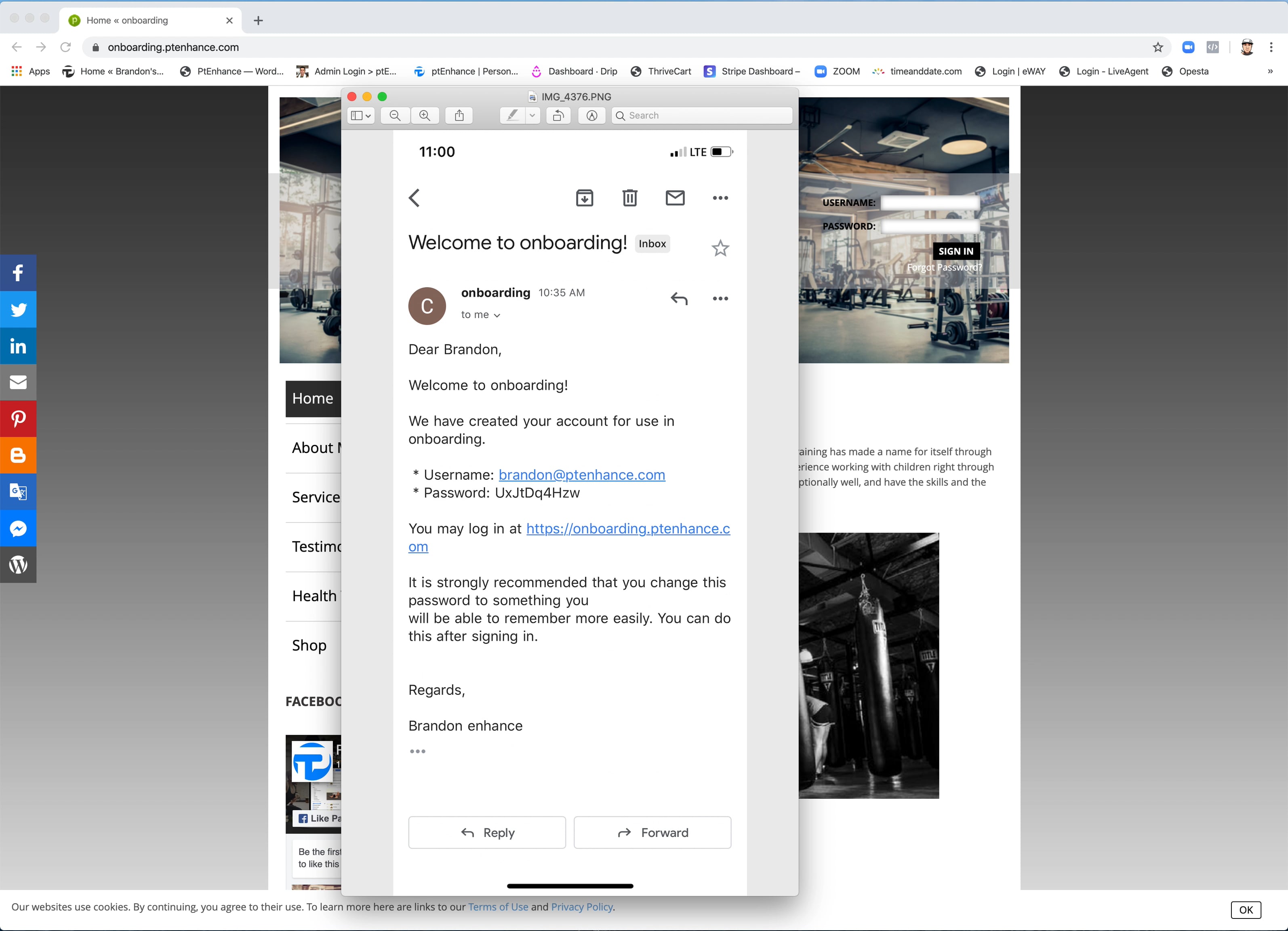 Client Dashboard Portal on Vimeo