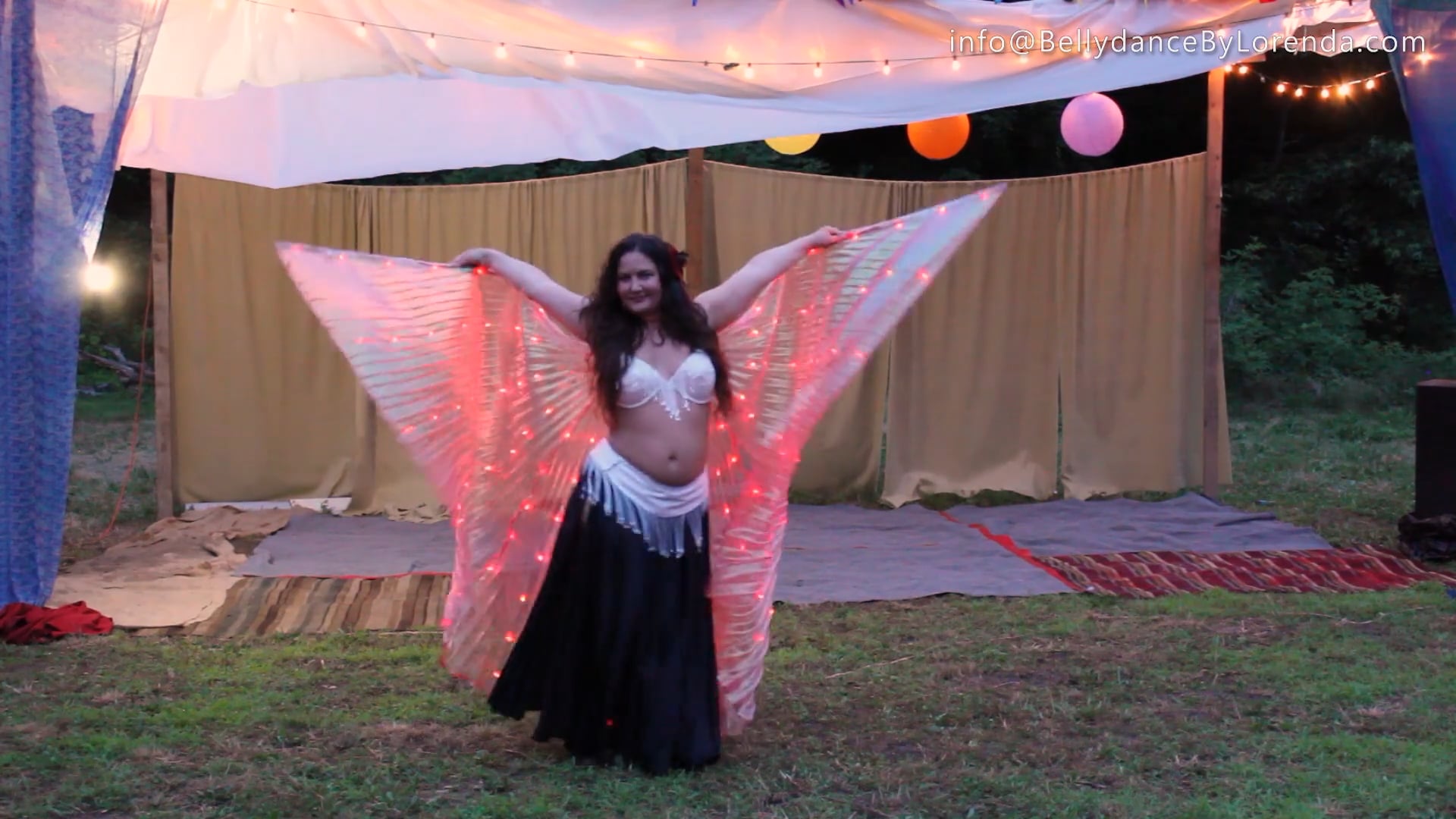 Promotional video thumbnail 1 for Fire Bellydancer Lorenda