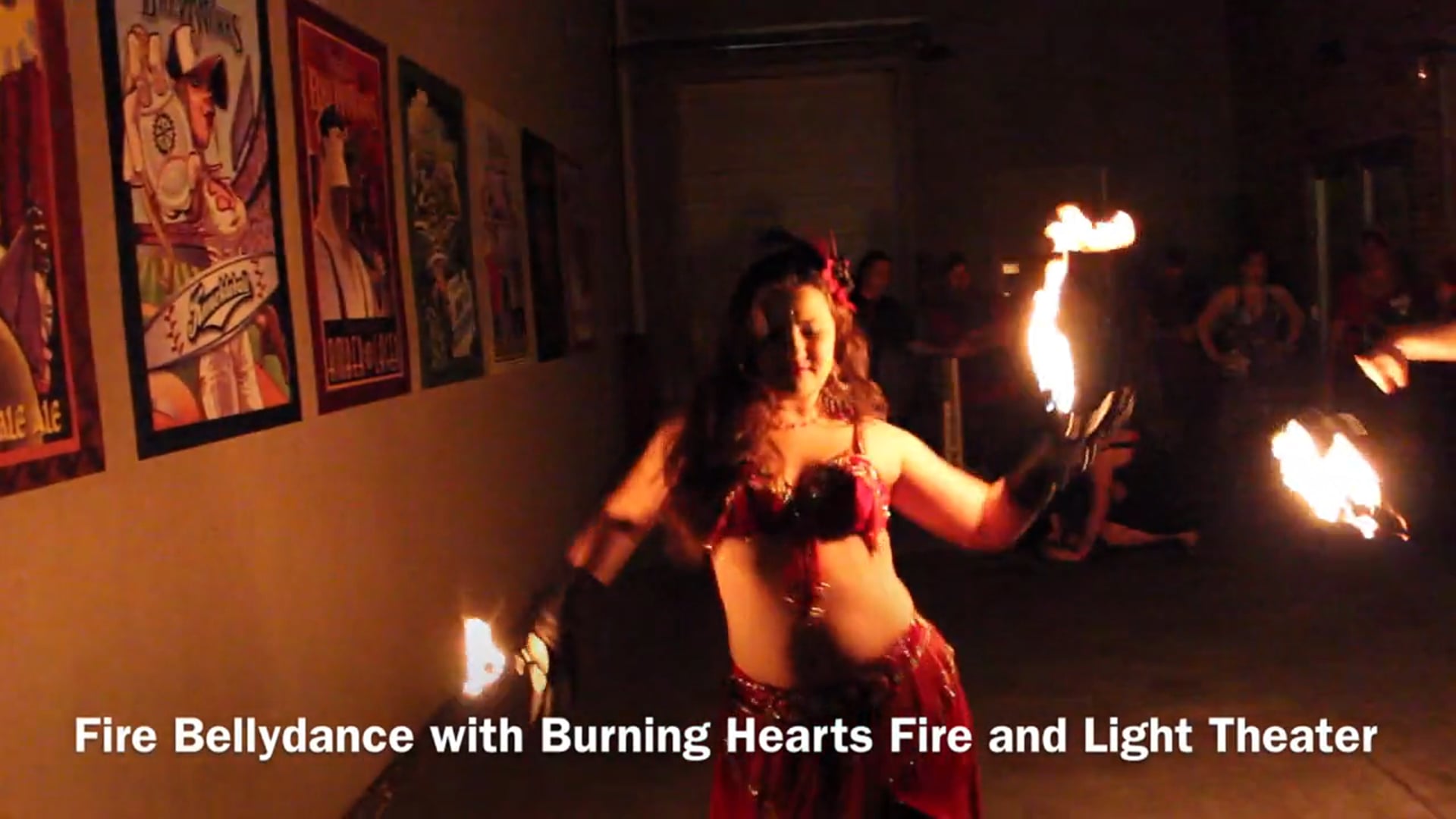 Promotional video thumbnail 9 for Fire Bellydancer Lorenda