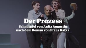 Trailer — Der Prozess, Schauspiel von Anita Augustin nach dem Roman von Franz Kafka