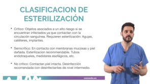 Esterilización del material quirúrgico