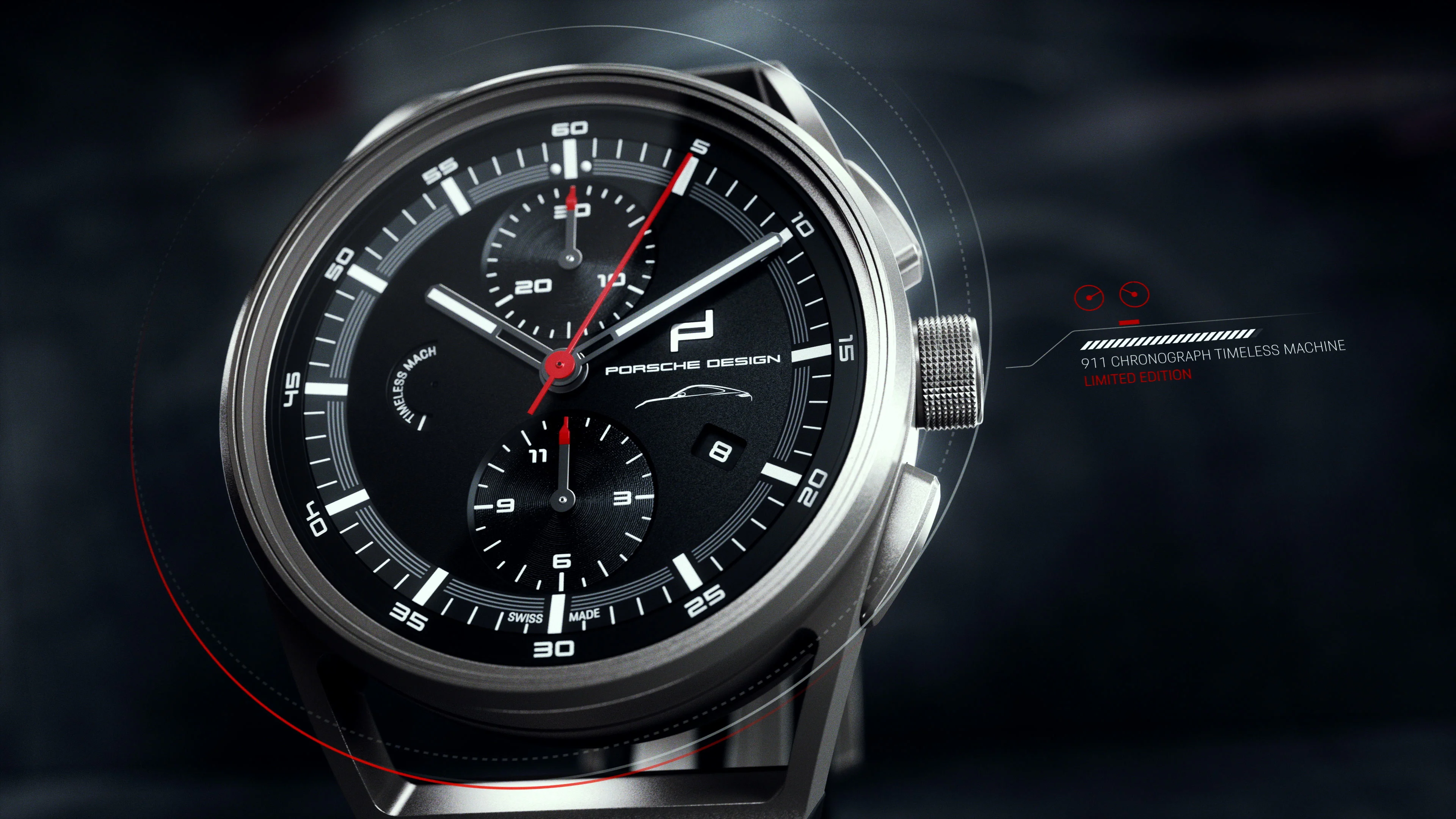 911 chronograph timeless hot sale machine limited edition