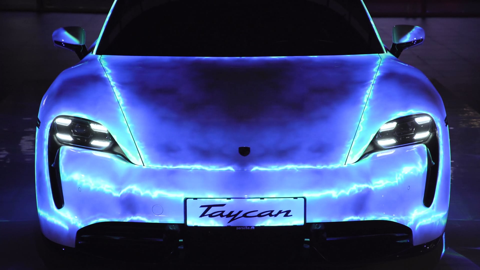Porsche Taycan launch i Danmark, Mapping