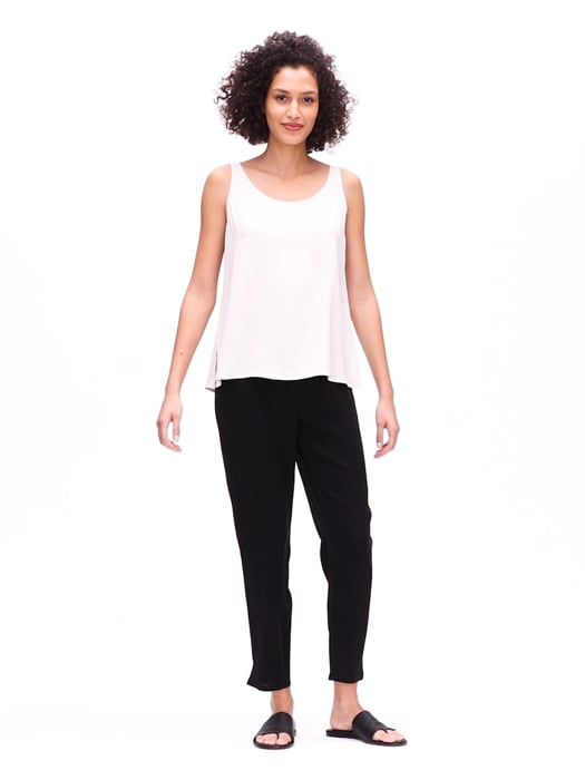 Review: Eileen Fisher Silk Straight Crop Pants - Pocketful of Joules