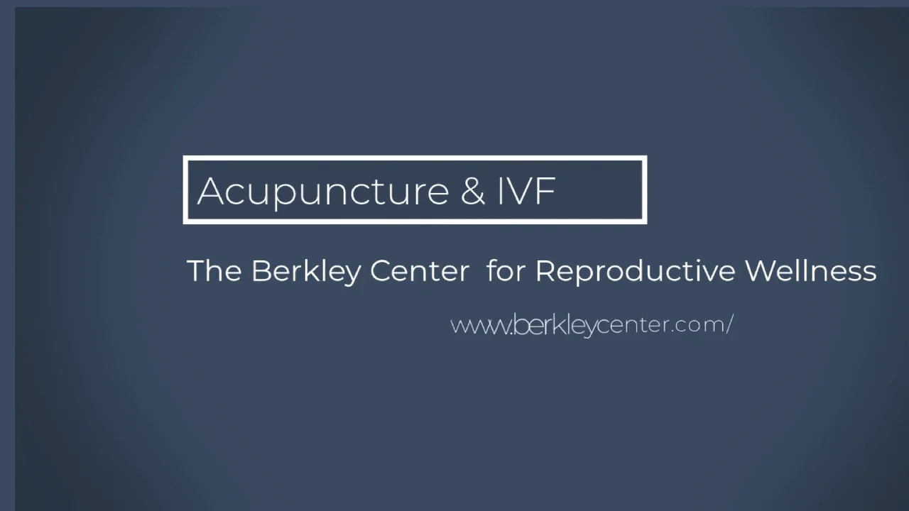 Acupuncture PreandPost Embryo Transfer (IVF) on Vimeo