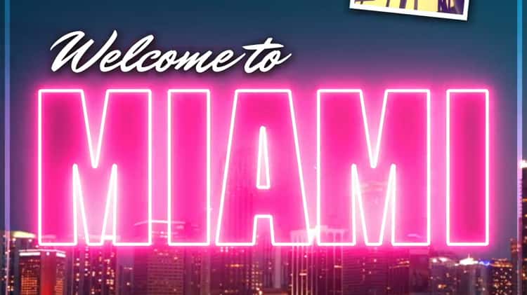 Miami Vice Neon Sign